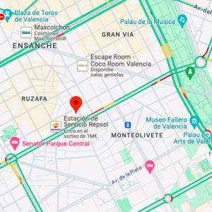 Plaza de aparcamiento en Valencia